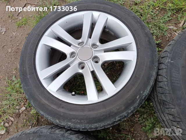 Алуминиеви джанти 5x112 16" vw Audi. Mercedes, снимка 5 - Гуми и джанти - 50047618