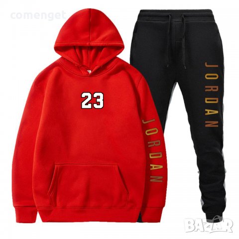 ПРОМО! Спортен екип/комплект суичър и долнище AIR JORDAN 23 - 6 ЦВЯТА!, снимка 3 - Спортни дрехи, екипи - 37678126