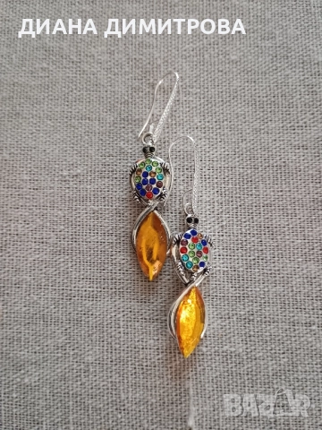 Авторско бижу колие и обеци! Подарък за жена!, снимка 2 - Колиета, медальони, синджири - 52431710