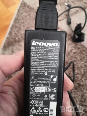 Зарядно за лаптоп Lenovo , снимка 5 - Кабели и адаптери - 35610897