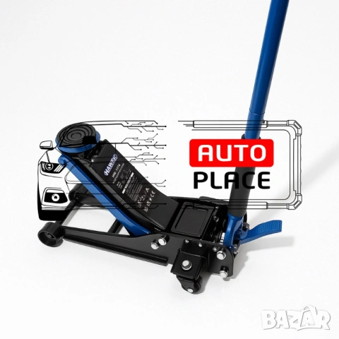 Нископрофилен крик крокодил 3,5 тона 75 – 510 мм HAWEK, снимка 2 - Други инструменти - 54032709