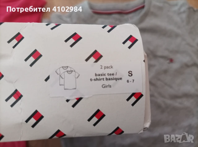 Tommy Hilfiger  2бр, тениски 6-7год, снимка 6 - Детски тениски и потници - 50474210