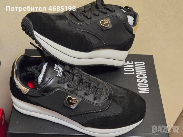 Чисто нови оригинални маратонки  Love Moschino , снимка 3 - Маратонки - 52818870