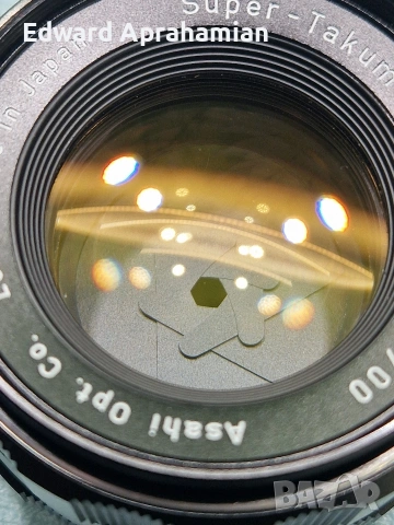 Обектив Asahi Pentax Super Takumar 55mm f2 - M42, снимка 4 - Обективи и филтри - 53915598