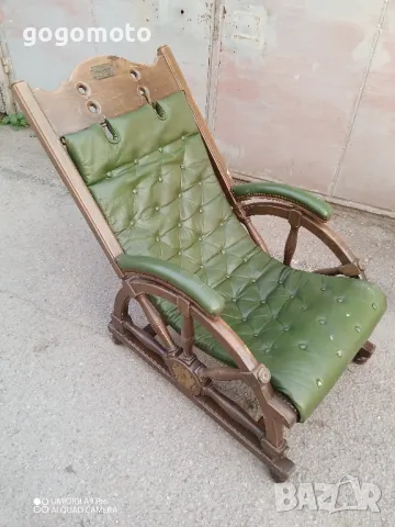 ПРОДАДЕН Стол, кресло, фотьойл, донесен от USA, LIMITED EDITIONS, OLD TEXAS CHAIR, УНИКАТ, снимка 11 - Столове - 50076891
