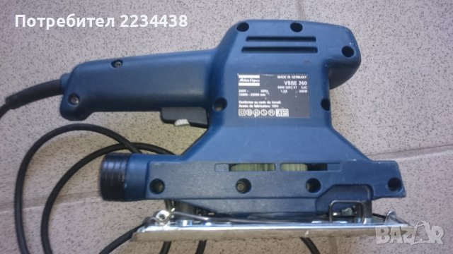 Профи виброшлайф AEG, снимка 3 - Бормашини - 37637400