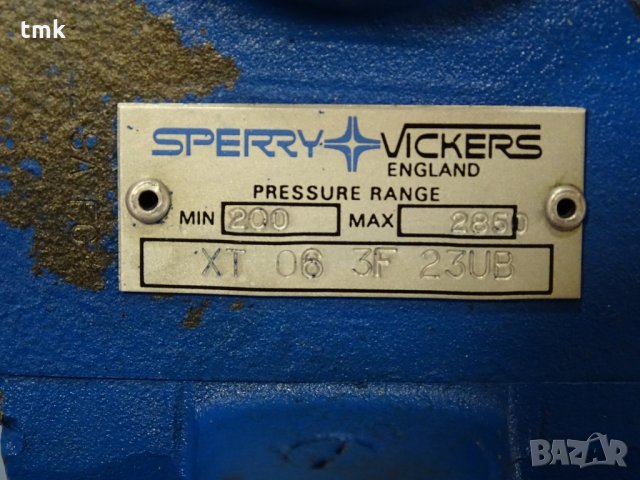 Хидравличен вентил Vickers XT 06 3F 23UB , снимка 3 - Резервни части за машини - 31015247