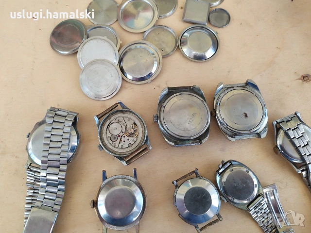 Лот стари руски часовници и капаци, снимка 7 - Антикварни и старинни предмети - 54329899