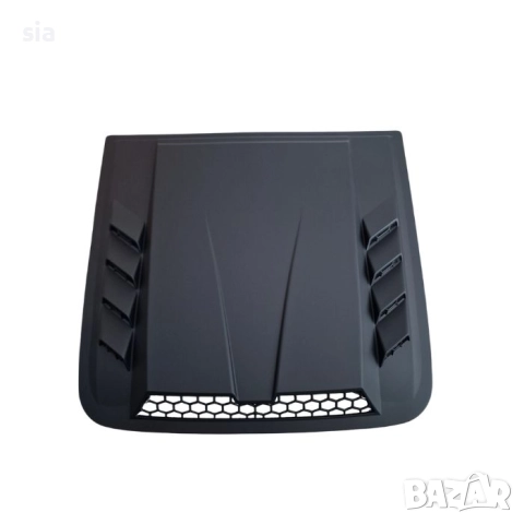 Декорация за преден капак, декоративен Спойлер  Черен Мат