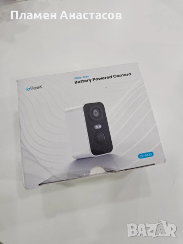 Камера за видеонаблюдение ieGeek ZS-GX3S (бяла) – 2K QHD, AI, снимка 9 - HD камери - 52178102