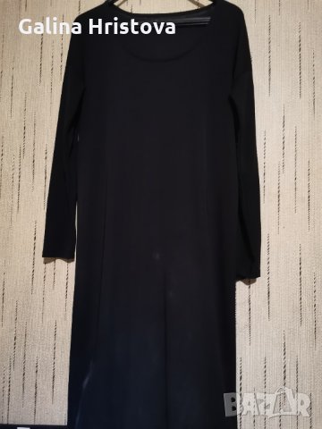 ЕЛЕГАНТНА ЧЕРНА РОКЛЯ РАЗМЕР ДО 2-3XL, снимка 5 - Рокли - 29630835