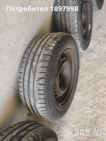 Гуми с джанти за пежо 406, снимка 2 - Гуми и джанти - 51860601