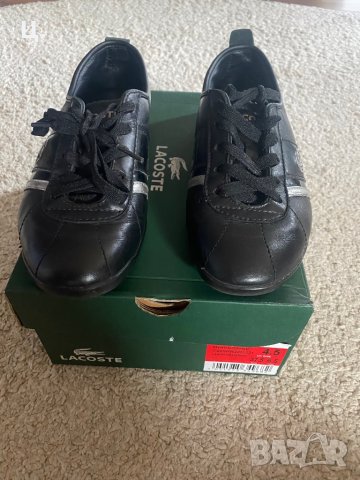 Кожени маратонки/обувки Lacoste, снимка 3 - Маратонки - 35247238