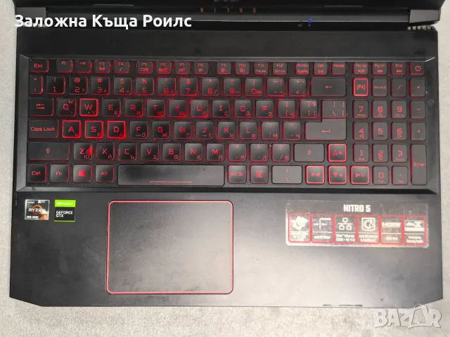 Acer Nitro 5 AN515-44 Ryzen 5 4600H / GTX 1650 Ti / 8GB / 512GB SSD, снимка 2 - Лаптопи за игри - 55712773