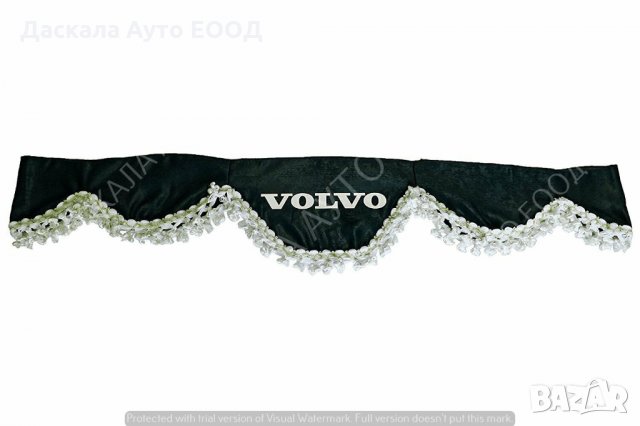 Комплект от 3 части декоративни пердета за Волво Volvo , ЧЕРНИ , снимка 4 - Аксесоари и консумативи - 35451652