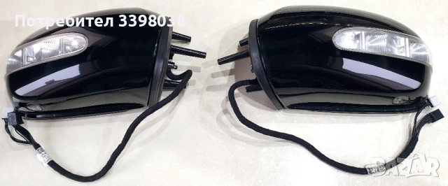 Огледала Мерцедес ML-W164 - черни, снимка 2 - Части - 52605253