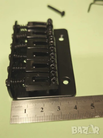 Черен фиксиран бридж, снимка 3 - Китари - 51050049