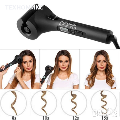 Високотехнологична керамична преса за къдрене на коса с LED дисплей

, снимка 4 - Преси за коса - 44582706