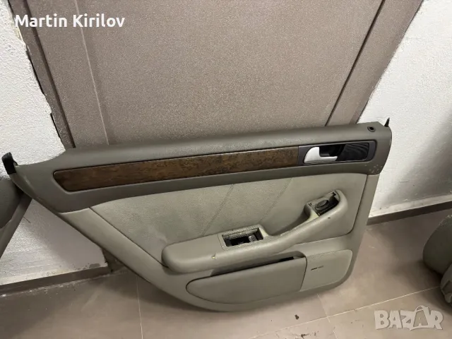 Кожен Салон за audi a6 c5 с подгрев отпред отзад, снимка 15 - Части - 47513924