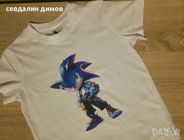 Детски тениски с щампа