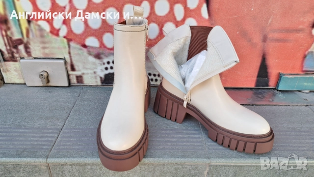 Английски дамски боти , снимка 3 - Дамски боти - 52276363