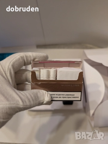 Промо! IQOS ILUMA като нов, снимка 3 - Електронни цигари - 52913750