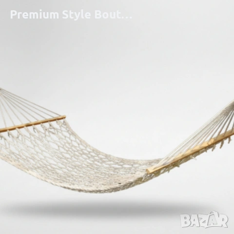 Въжен хамак - идеален кът за релакс, снимка 9 - Други стоки за дома - 53923531