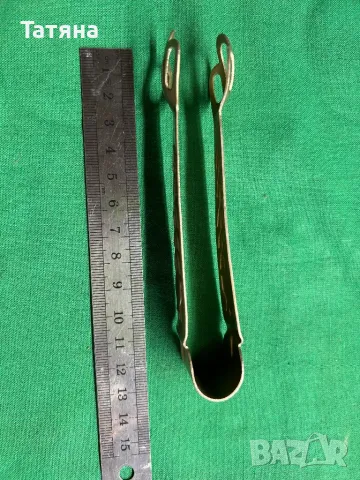 Щипки за захар или лед винтидж, снимка 2 - Антикварни и старинни предмети - 49746942