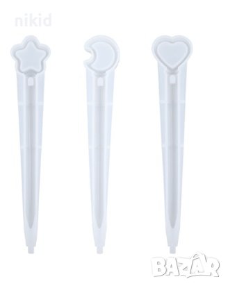 Химикал 3 вида силиконов молд за направа със смола , снимка 2 - Форми - 40762528