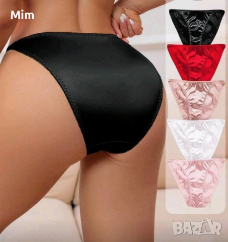  Резервирани XL Сатенена бикина в различни цветове , снимка 2 - Бельо - 52260661