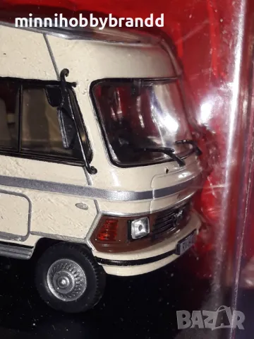 Mercedes Benz Camper Hymermobil Type 650 1985 1.43 Scale Hachette .Top top top  Model.!, снимка 17 - Колекции - 47340227