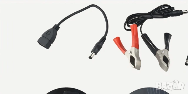 60W слънчев панел 12V зарядно !, снимка 3 - Друга електроника - 54055097