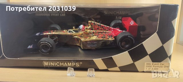 Formula 1 Колекция - Ferrari 2000 U.S. GP Minichamps, снимка 8 - Колекции - 36657846