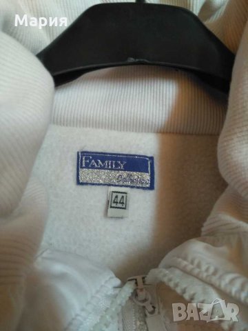 Бяло яке и подарък елек, снимка 3 - Якета - 30829306