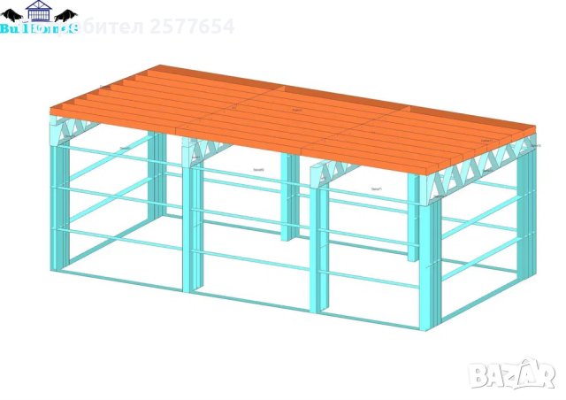 ЛИЗИНГ - Халета, Хале, Магазини, Магазин, Складове 40м2, снимка 2 - Строителни материали - 44191710