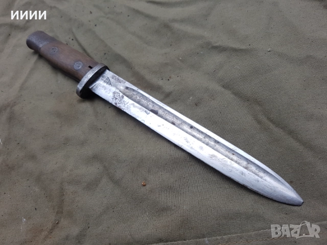 Окопен нож щик , снимка 3 - Антикварни и старинни предмети - 52752403