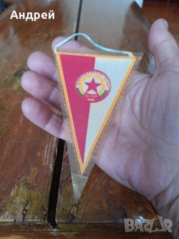 Старо Флагче,флаг ЦСКА #6, снимка 2 - Колекции - 52250170