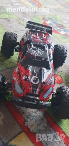 кола с дистанционно управление X-Monster 3,5 100 метра, 45 км/ч, 40 минути, 4x4, Rot