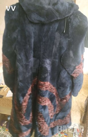 Ново гръцко елегантно модерно палто от естествена кожа, снимка 3 - Палта, манта - 39652248