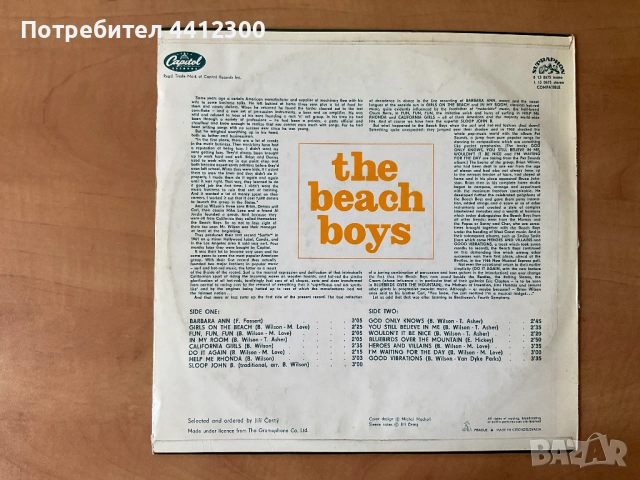 Грамофонна плоча 12”, снимка 2 - Грамофонни плочи - 51475201