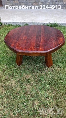 Масивна дървена маса тип софра 