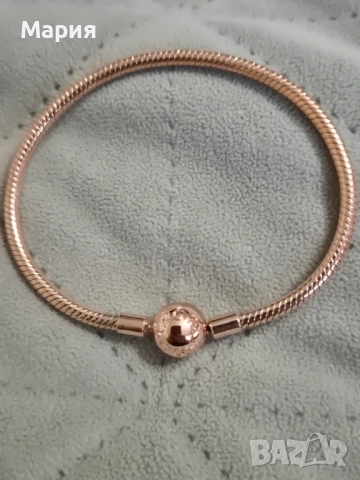 Оригинални гривни Pandora rose gold, снимка 2 - Гривни - 53891853