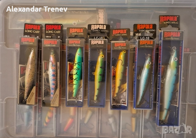 Воблери Rapala LCM10 LCM12, снимка 2 - Такъми - 52393089