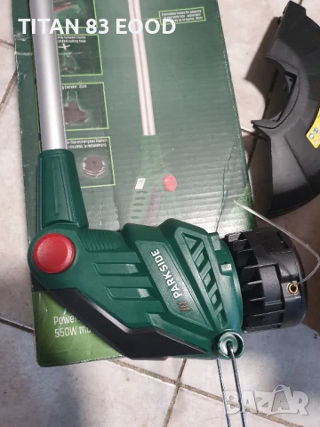 Електрически ТРИМЕР PARKSIDE PRT 550 B6, снимка 2 - Градинска техника - 50687068