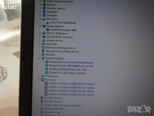 Лаптоп Lenovo ThinkPad E540 15.6" i5-4200M 2.50GHz/RAM8GB/HDD500GB, снимка 10 - Лаптопи за дома - 39431980