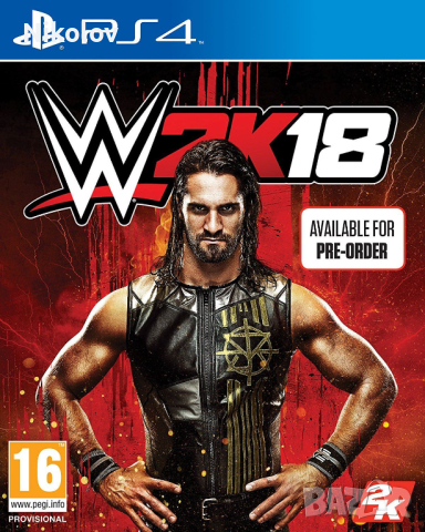 WWE 2K18 PS4 (Съвместима с PS5), снимка 1 - Игри за PlayStation - 44741398