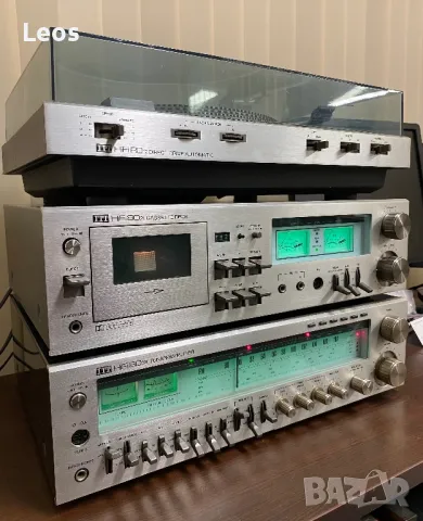 💥Ретро аудио система - сет ITT HIFI 8033, HIFI 8021, HIFI 8012 + колони ITT + микрофон ITT, снимка 3 - Аудиосистеми - 48836575