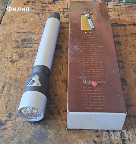 фенер Марксман Marksman антикварен метален матов с обикновена крушка, снимка 8 - Къмпинг осветление - 55703449