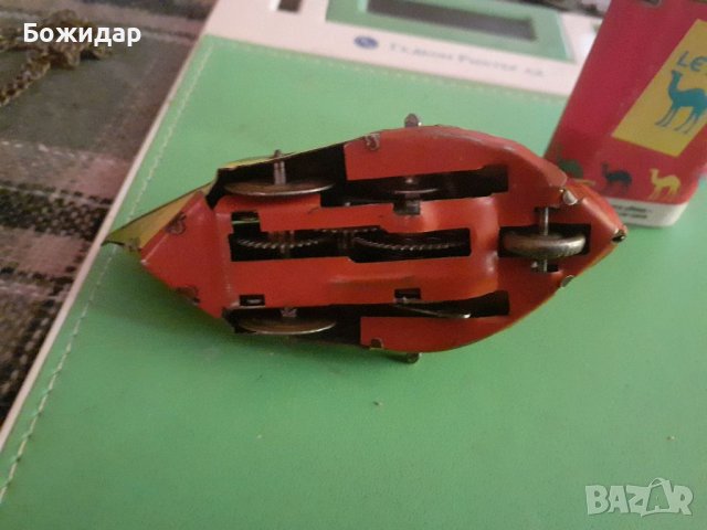 МЕТАЛНА НЕМСКА МЕХАНИЧНА ИГРАЧКА (ПАТИЦА)., снимка 5 - Други ценни предмети - 37422116