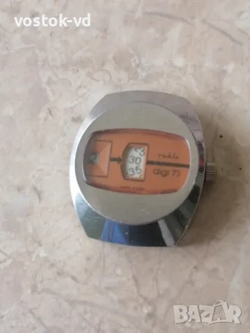 RUHLA DIGI 73 GDR  МЪЖКИ ЧАСОВНИК , снимка 5 - Антикварни и старинни предмети - 50327632